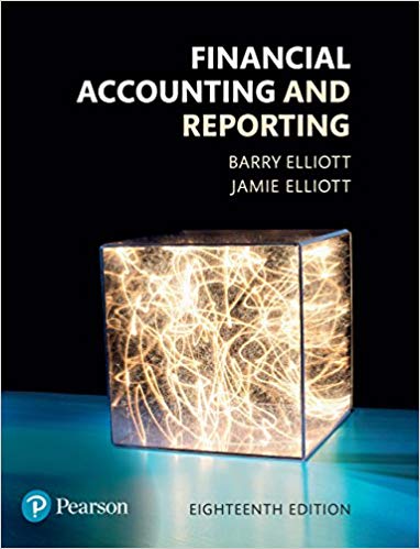 Financial Accounting and Reporting 18th Edition, 18E Barry Elliott Instructor's Manual