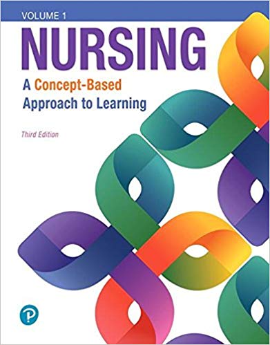 Nursing A Concept-Based Approach to Learning, Volume I,II 3rd Edition Pearson Education, Test  Bank