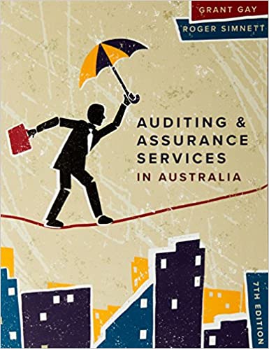 Auditing & Assurance Services in Australia 7e Grant Gay Roger Simnett Test Bank