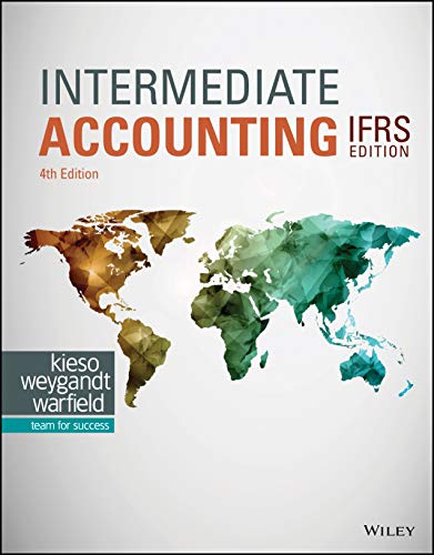 Intermediate Accounting IFRS 4th Edition Donald E. Kieso Jerry J. Weygandt Terry D. Warfield Solution Manual