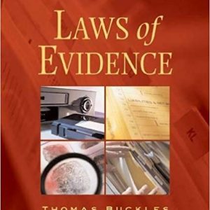 Laws of Evidence 1st Edition by Thomas Buckles Test Bank