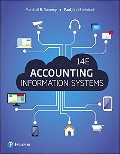 Accounting Information Systems, 14E Marshall B. Romney, Paul J. Steinbart, Instructor solution manual