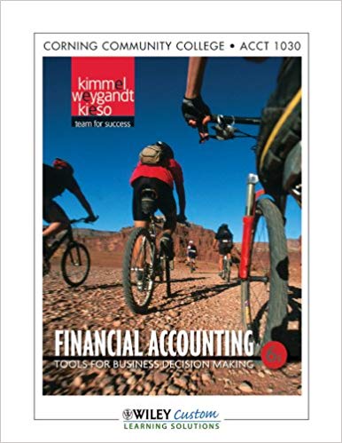 Accounting Tools for Business Decision Making, Binder Ready Version, 6th Edition Kimmel, Weygandt, Kieso Test Bank