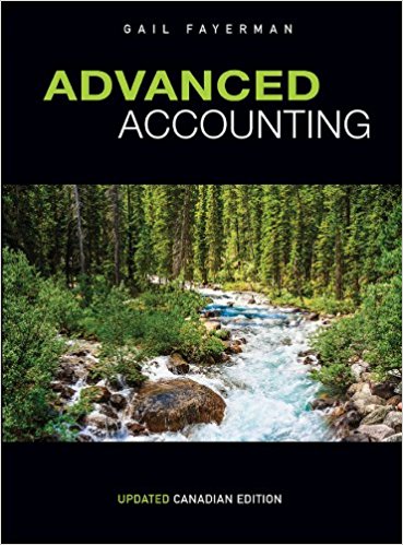 Advanced Accounting, Canadian Edition (Updated Version) by Gail Fayerman Solution Manual