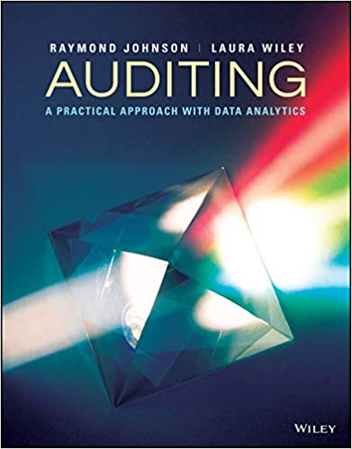 Auditing A Practical Approach with Data Analytics, Enhanced eText Johnson, Davis Wiley, Moroney, Campbell, Hamilton Test Bank