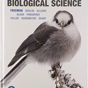 Biological Science Third Canadian Edition 3E Freeman Quillin Allison Black Podgorski Taylor, Carmichael, Harrington, Sharp Instructor Solution Manual
