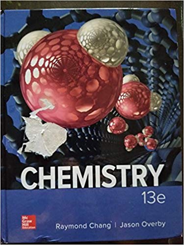 Chemistry, 13e Raymond Chang, Jason Overby, Instructor’s Solutions Manual