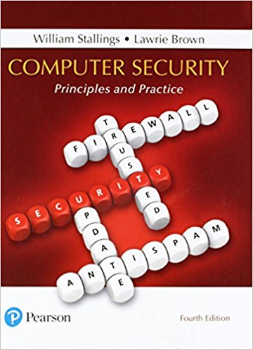 Computer Security Principles and Practice, 4E William Stallings , Lawrie Brown Instructor Solutions Manual