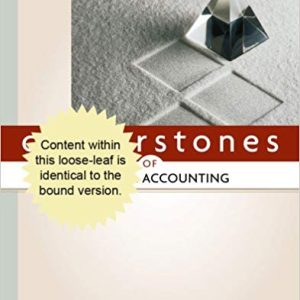 Cornerstones of Financial Accounting, 2nd Edition Jay Rich, Jefferson P. Jones, Maryanne M. Mowen, Don R. Hansen, Donald Jones, Ralph Tassone Test Bank