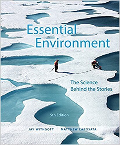 Essential Environment The Science Behind the Stories, 5th Edition Jay H. Withgott,Matthew Laposata, Test Bank