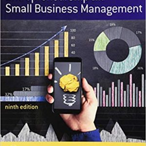 Essentials of Entrepreneurship and Small Business Management, 9th Edition Norman M. Scarborough, Jeffrey R. Cornwall, Test Bank
