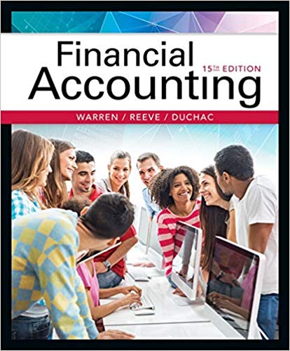 Financial Accounting,15th Edition Carl S. Warren, James M. Reeve, Jonathan Duchac Test Bank