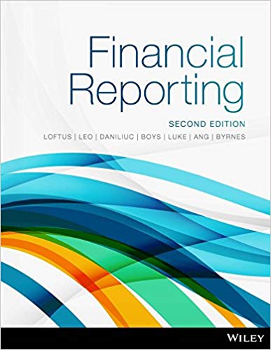 Financial Reporting, 2nd Edition Loftus, Leo, Daniliuc, Boys, Luke, Ang, Byrnes Test Bank