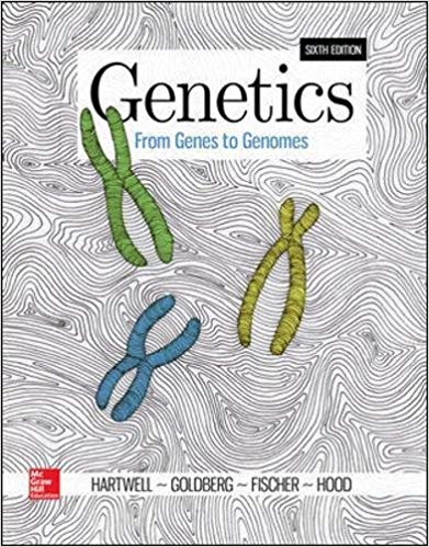 Genetics From Genes to Genomes , 6e Hartwell, Goldberg, Fischer, Solution Manual