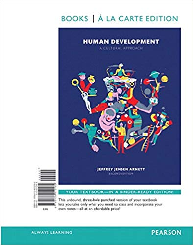 Human Development A Cultural Approach, 2E Jeffrey Jensen Arnett Test Bank