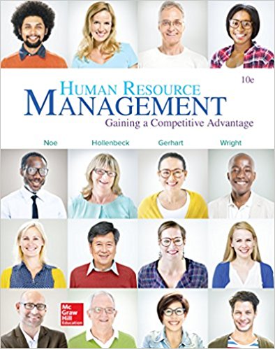 Human Resource Management Gaining A Competitive Advantage, 10e Raymond A. Noe, Solution Manual