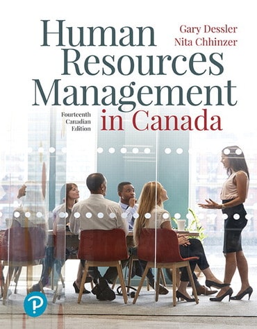 Human Resources Management in Canada, Fourteenth Canadian 14E Gary Dessler, Nita Chhinzer, Test Bank