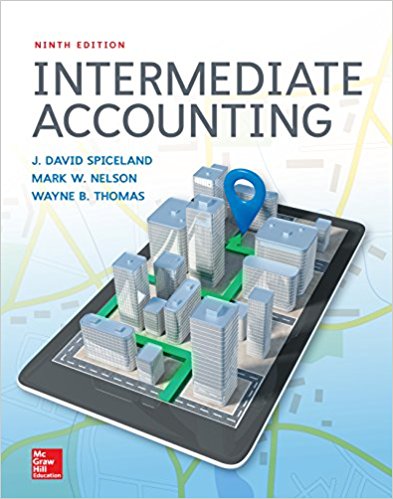 Intermediate Accounting, 9e Spiceland, Nelson, Thomas solutions manual