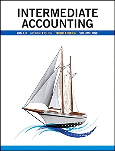 Intermediate Accounting, Vol.1 3E Kin Lo George Fisher  Instructor's Solutions Manual