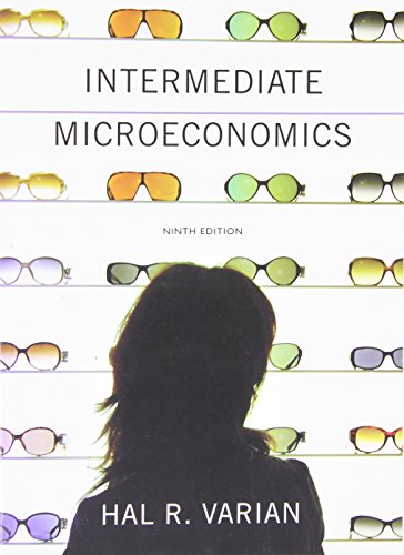 Intermediate Microeconomics A Modern Approach 9th edition Hal R. Varian Test Bank