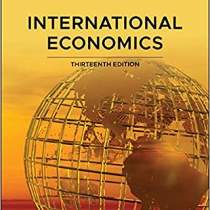 International Economics 13th Edition Salvatore Solutions Manual
