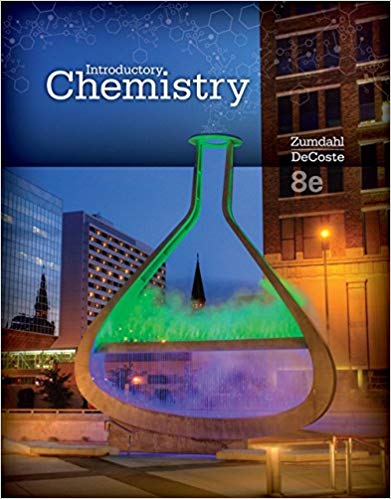 Introductory Chemistry, 8th Edition Steven S. Zumdahl, Donald J. DeCoste Test Bank