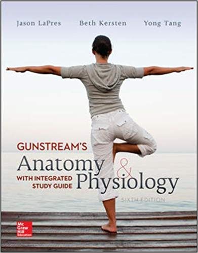 Anatomy & Physiology 6e Gunstreams Test Bank
