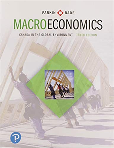Macroeconomics Canada in the Global Environment , 10E Michael Parkin, Robin Bade, Test Bank