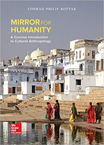 Mirror for Humanity A Concise Introduction to Cultural Anthropology, 10e Conrad Philip Kottak Test Bank