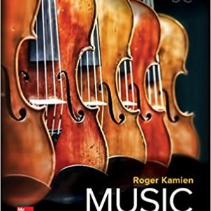 Music An Appreciation, Brief, 9e Roger Kamien, Zubin Mehta Chair Test Bank