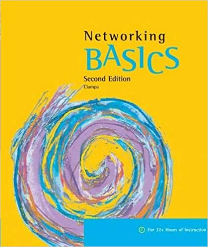 Networking BASICS, 2nd Edition Mark Ciampa Test Bank