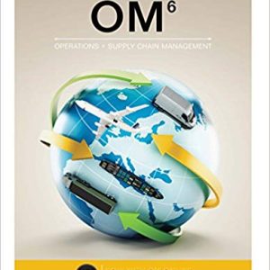 OM, 6th Edition David Alan Collier, James R. Evans  Test Bank