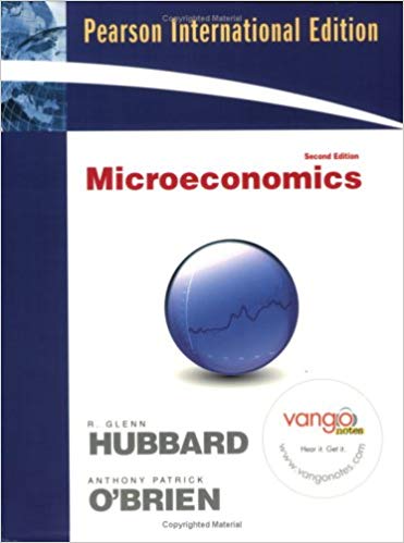 Principles of Microeconomics Hubbard, O’Brien, Eid and El Anshasy Solution Manual