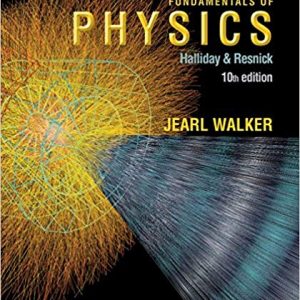 Principles of Physics, 10th Edition International Student Version Halliday, Resnick, Walker Solution manual