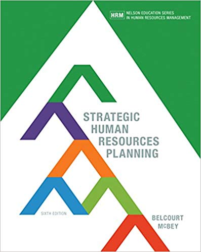 Strategic Human Resources Planning , 6th Edition Monica Belcourt Kenneth McBey Test Bank