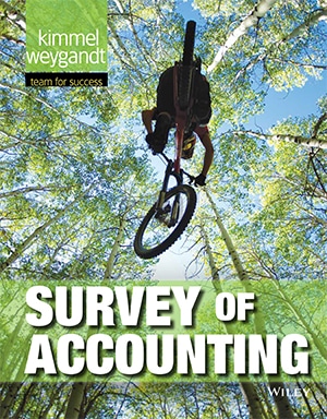 Survey of Accounting,1st Edition by Paul D. Kimmel, Jerry J. Weygandt Test Bank