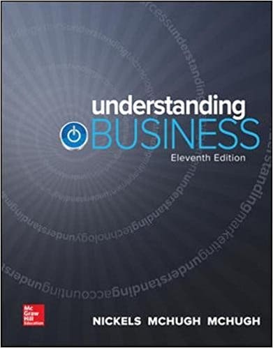 Understanding Business, 11e William G. Nickels, Instructor solution manual