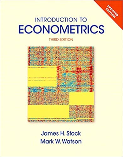 eBook ( Textbook) Introduction to Econometrics, Update, 3rd Edition James H. Stock