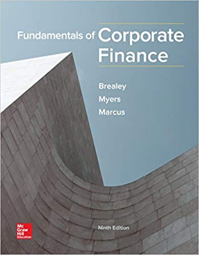 fundamentals of corporate finance 9th edition by Richard Brealey , Stewart C Myers ,Alan J. Marcus Test Bank